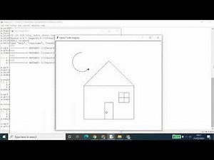 Turtle Python House Drawing