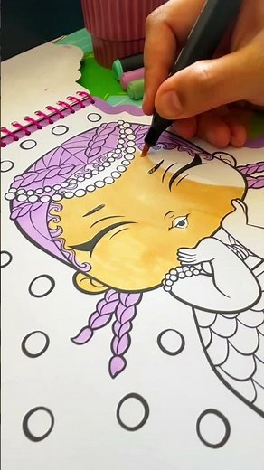 LOL Doll Surprise Marker Coloring Pages for Kids 🎀 #shorts #loldoll #lolsurprise #coloringforkids