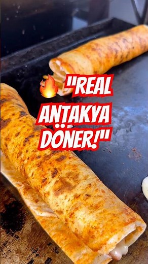 🔥 The Real Antakya Döner! Turkish Street Food You Must Try!