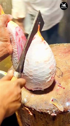 Amazing Golden Carp Fish Cutting Skills | Satisfying & Perfect Filleting! #fish #shorts #fishcutting