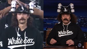 Does this spectator at a Chicago White Sox game look like Jimmy? | The Tonight Show Starring Jimmy Fallon