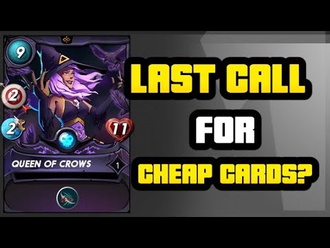 Splinterlands Last call for cheap max level cards!?