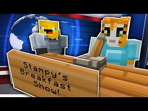 Minecraft - TIME TRAVELLERS! - STAMPY'S BREAKFAST SHOW! #24 W/Stampy & Ash!