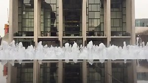 We can't stop watching this slow-motion video of the Revson Fountain. | Lincoln Center