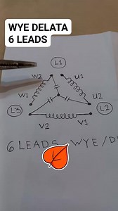 8K views · 191 reactions | 6 Leads Motor Wye Delta Connection Diagram #electrician #relay #panelboard #control #power #technician #switch #wiring #outlet #electrical | Electricians Guide | Facebook