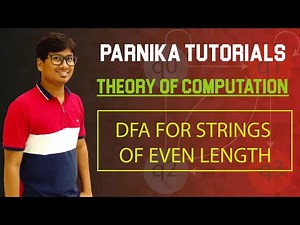L 14: Construct a DFA over alphabets {a,b} for Language L contains strings of EVEN length.