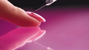 Applying Nail Polish Pink Shellac Uv Stock Footage Video (100% Royalty-free) 1111172517 | Shutterstock