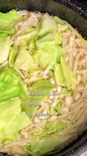 Classic | Evening Coolness | Cabbage & Enoki Light Dashi Soup