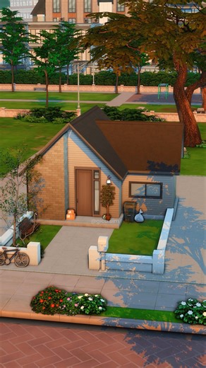 Starter House Idea for the sims 4! #thesims4