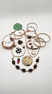 Pour l'usure, la réparation, la réutilisation - Énorme lot de beaux bijoux vintage en cuivre et en laiton/réparation/bijoux/vintage/réutilisation/bracelets/bracelet/pendentif - Etsy France