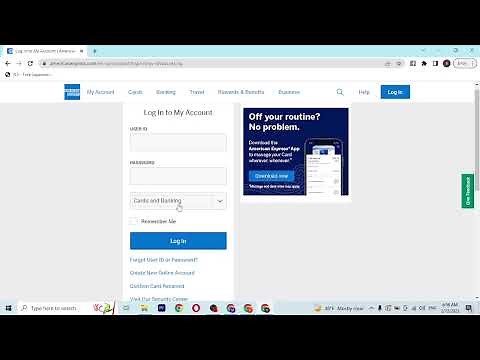 How to Easily Log In to Your American Express Credit Card Account? Sign in Amex Credit Card