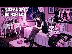 Cozy Yami Kawaii Lofi 🖤 Waiting for nothing tonight... 🎧 BGM Beats to Relax, Study, Sleep & Chill