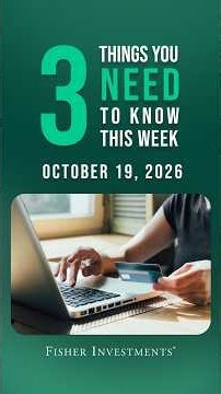 3 Things You Need to Know This Week | Sept Inflation, Global PMIs, Consumer Sentiment (Oct 19, 2026)