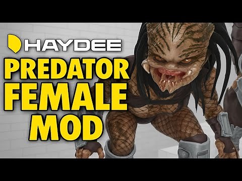 Predator Female Mod | Haydee | The Gallery, Gameplay, No Commentary, 8K, HDR