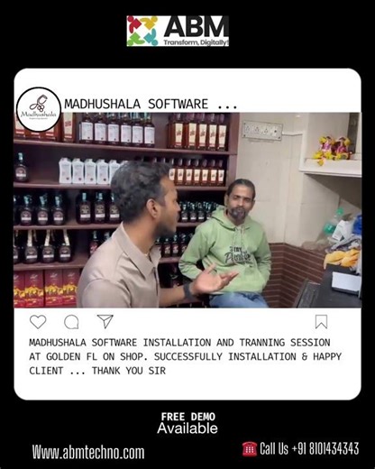 Madhushala Software installation and training session at Golden FL. #madhushalasoftware #restaurant