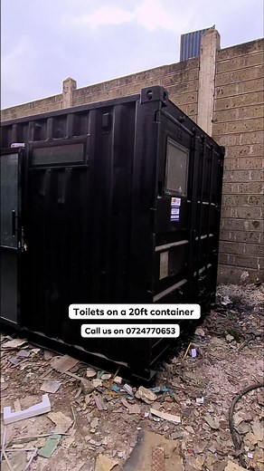 22 shares | TOILETS/ ABLUTION BLOCKS ON A 20FT CONTAINER ✅️ Container sale and fabrication. Call us on 0724770653 Email; jane@containerskenya.com | Containers Kenya | Facebook