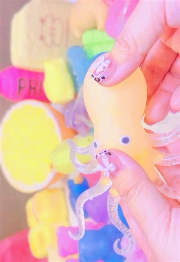 Satisfying Crunching ASMR with Wax Squishies