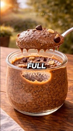Chocolate Peanut Butter Chia Pudding That Kills Sugar Cravings 🍫