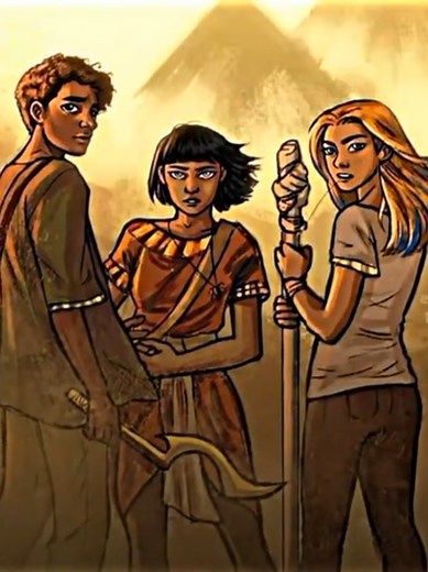 Magical Art of the Kane Chronicles Characters