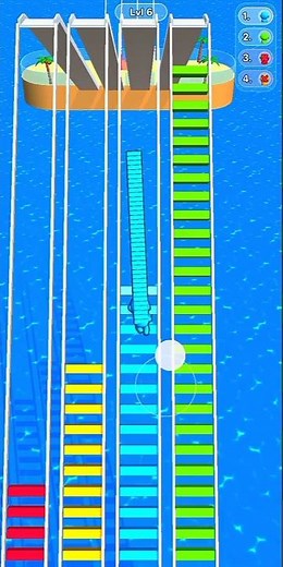 Bridge running game #bridgerun #games #runner #gaming #gameplay #shortvideos #gamer #race #shorts