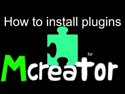 Basic Tutorial - How to install plugins for Mcreator