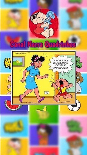 Cascão comic strip, Water Shortage | Narra Comics