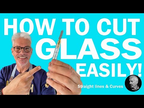 How to Cut Glass Easily for BEGINNERS
