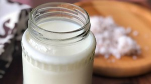 I love making coconut milk at home and now with a mixer grinder at home, it makes it even more easier that the traditional hot water squeeze method. Recipe link - https://www.archanaskitchen.com/homemade-coconut-milk-recipe #AkPreethi | Archana's Kitchen