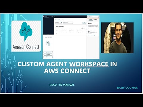 Configure Custom Agent Workspace/ CCP V2 in AWS Connect