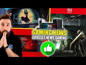 NEWS 😱 NINTENDO SWITCH 2 ULTRA PUISSANCE & MEGA PLAISIR 🔥 SHADOWS, FFVII & SILKSON mode ULTRA !!