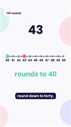 Rounding to the nearest 10 made easy #Shorts