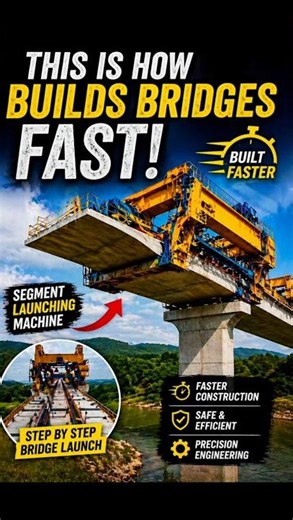 This Machine Builds Bridges So Fast