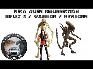 Video Review: 2019 NECA Alien Resurrection Ripley 8 Xenomorph Warrior Newborn