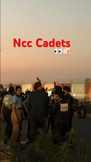 Ncc Cadets 👀🫵🏻 #shorts #shortvideo #youtubeshorts #ncc #night #reels