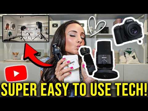 The BEST of the BEST Simple and Easy YouTube Gear for Beginners (Looks Pro!)