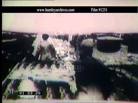 World War One. Narrow Gauge Railway. Archive Film 91251