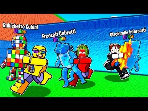 Getting EVERY DIVINE in Arcade Lucky Block Escape Tsunami for Brainrots