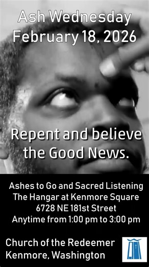 Repent and believe the Good News: Ash Wednesday 2026