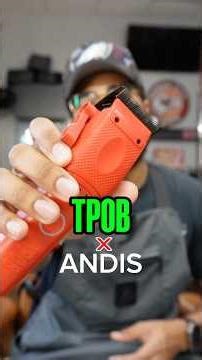 The go with the andis blade…. 🔥#barbertools #clippers #tpob #tpobplay #haircuttips