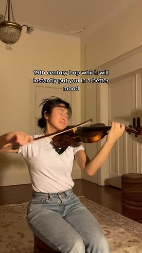 Dramatic Violin Pose: 19th Century Music Performance