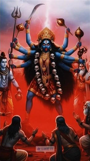 🔱| Maa Kali Ne Liya Bhayanak Roop | #shorts #youtubeshorts #maakali #bhayanak #roop