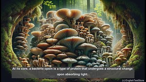 Bacterio opsin in biology