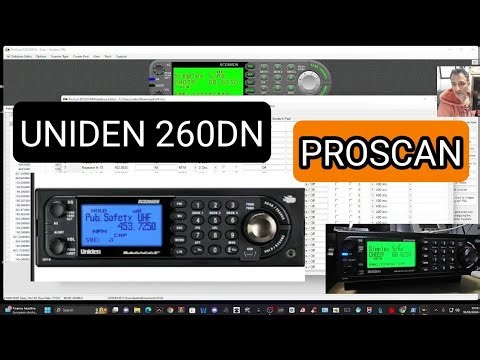 UNIDEN 260/160DN - PROSCAN SOFTWARE