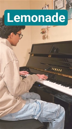 Lemonade (Louis Tomlinson) on Piano