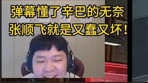 【辛巴】辛巴看张顺飞害队友，直观的感受到了什么是无奈和愚蠢！