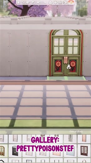 🎄Build ASMR Simsmas Movie Magic | Sims 4 No CC #shorts