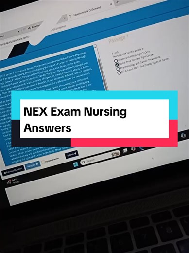 NEX Exam Nursing Answers #nlnpax #nln #nlnnex #nex #nlnpax | nursing