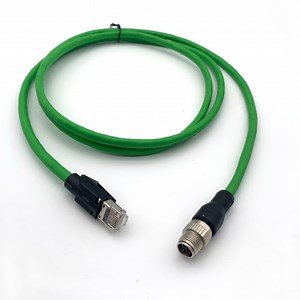 [Hot Item] Svlec Industrial Ethernet IP67 M12 to IP20 RJ45 Cat. 6A Connection Cable