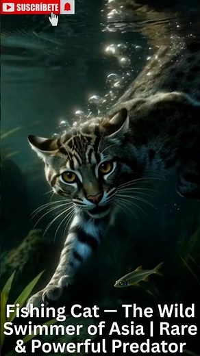 Fishing Cat — The Wild Swimmer of Asia | Rare & Powerful Predator