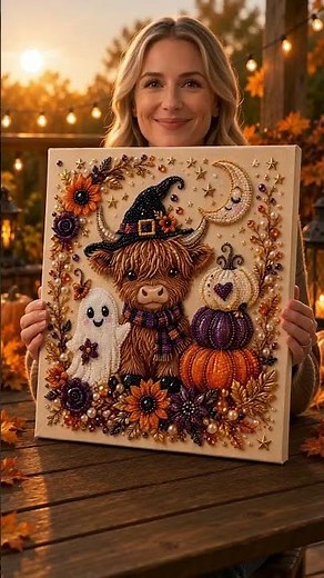 👻✨ Halloween Pearl Art DIY Kit – Turn Tiny Pearls into Spooky-Cute Magic
